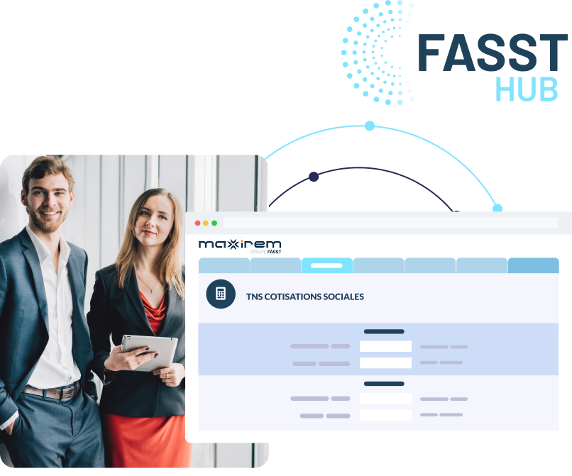 tns social security contributions module interface