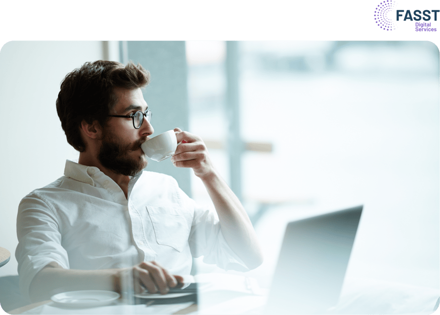 Digital investor profile module from FASST Digital Services.