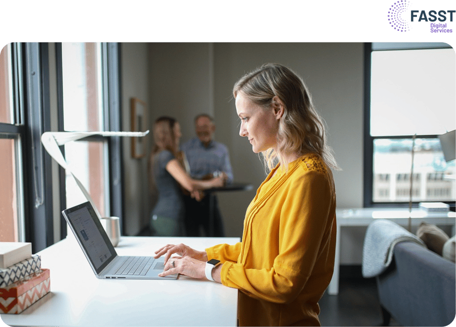 Digital medical questionnaire in FASST Digital Services