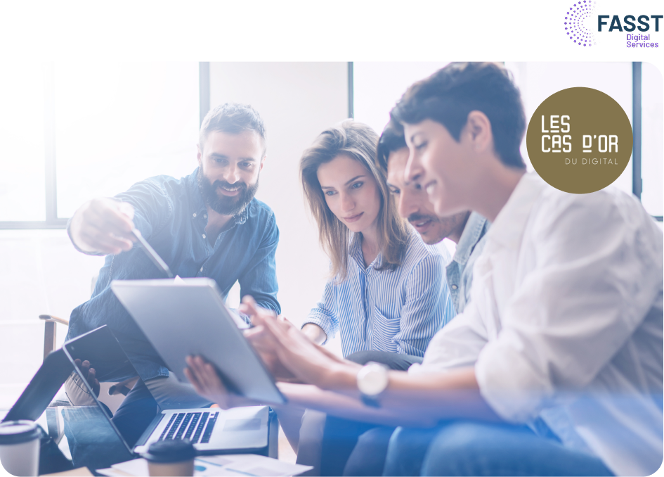 Illustration of digital modules from FASST digital services