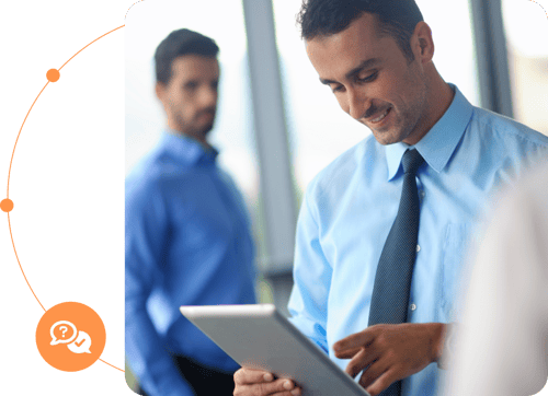 Employee integrating OIP into his IS environment