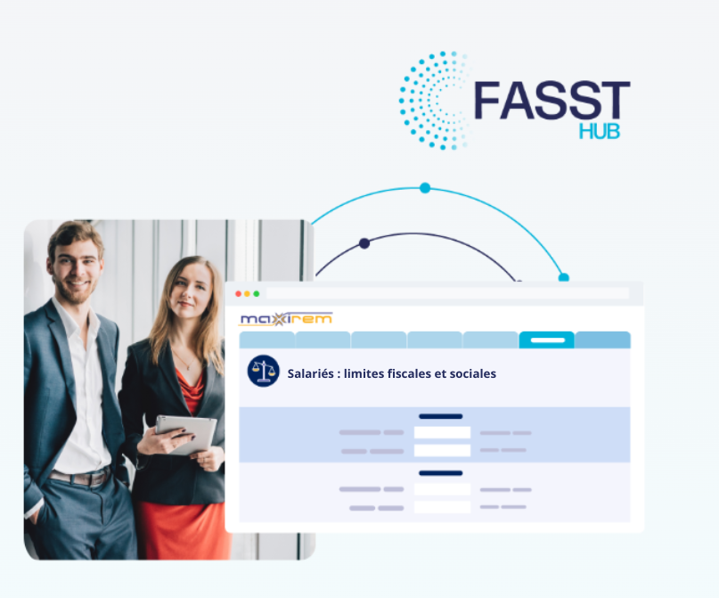 Interface de simulation des plafonds URSSAF pour les cotisations retraite et prévoyance d’un salarié